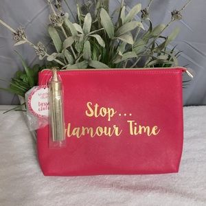 Mystic Divine NWT Tassel Clutch Make-up Bag